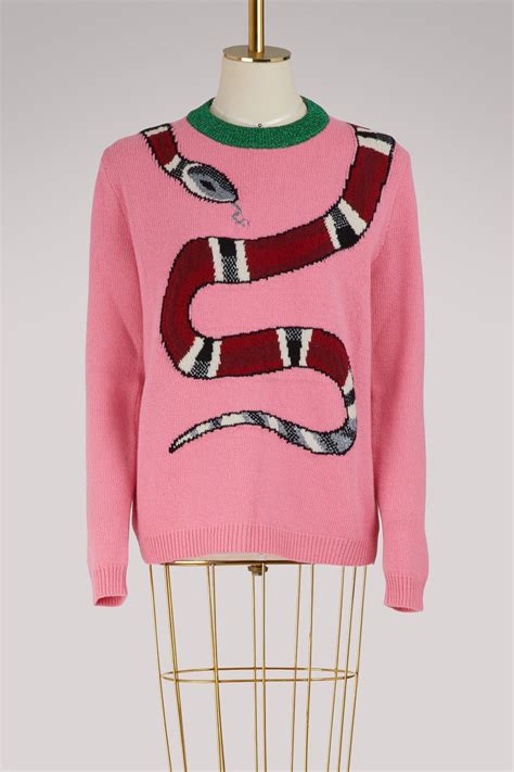 gucci kingsnake sweater